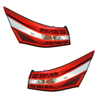 Replace® - Driver and Passenger Side Outer Replacement Tail Lights (Value Line)