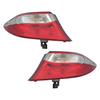 Replace® - Driver and Passenger Side Outer Replacement Tail Lights (CAPA Certified)