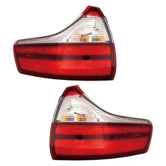 Replace® - Remanufactured OE Driver and Passenger Side Outer Replacement Tail Lights