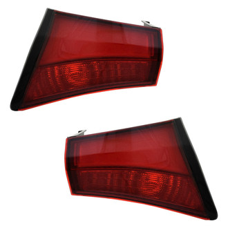 Replace® - Driver and Passenger Side Lower Replacement Tail Lights (Standard Line)