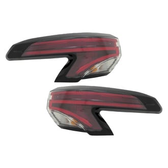 Replace® - Black Factory Tail Lights
