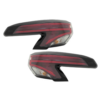 Replace® - Driver and Passenger Side Outer Replacement Tail Lights (CAPA Certified)