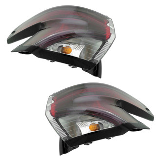 Replace® - Driver and Passenger Side Outer Replacement Tail Lights (CAPA Certified)