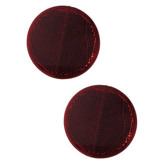 Replace® - Rear Driver and Passenger Side Bumper Reflector Set (CAPA Certified)