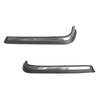 Replace® - Front Driver and Passenger Side Bumper Cover Molding Set (Standard Line)