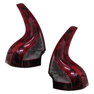 Replace® - Black Factory Tail Lights