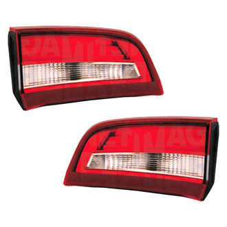Replace® - Driver and Passenger Side Inner Replacement Tail Lights (Standard Line)