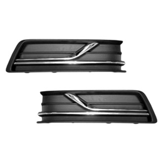Replace® - Front Driver and Passenger Side Fog Light Cover Set (Standard Line)