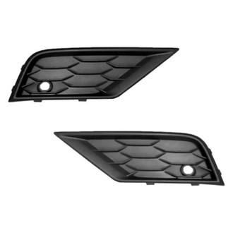 Replace® - Front Lower Outer Driver and Passenger Side Bumper Grille Set (Standard Line)