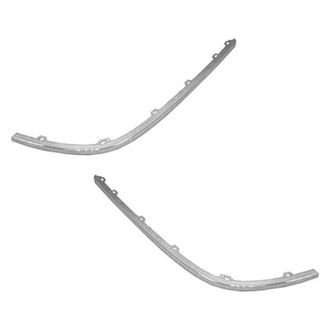 Replace® - Rear Driver and Passenger Side Bumper Cover Molding Set (Standard Line)
