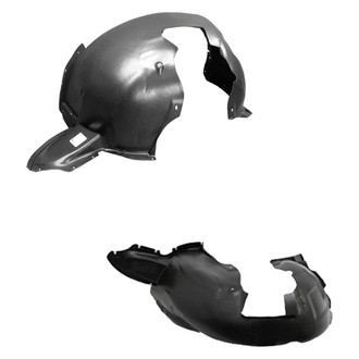 Replace® - Front Driver and Passenger Side Fender Liner Set (CAPA Certified)