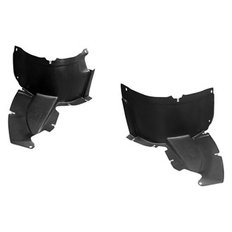 Replace® - Front Driver and Passenger Side Fender Liner Front Section Set (Standard Line)