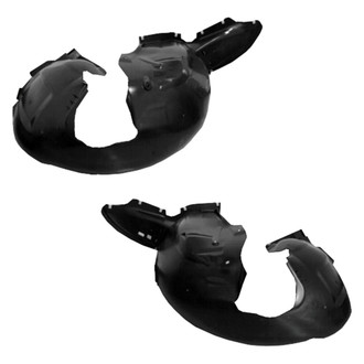 Replace® - Front Driver and Passenger Side Fender Liner Set (CAPA Certified)