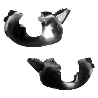 Replace® - Front Driver and Passenger Side Fender Liner Set (CAPA Certified)