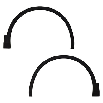 Replace® - Front Driver and Passenger Side Wheel Arch Trim Set (CAPA Certified)