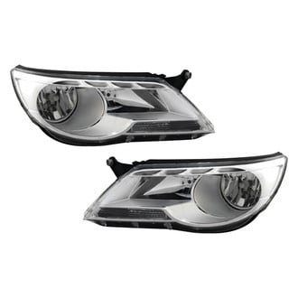 Replace® - Driver and Passenger Side Replacement Headlight Set (CAPA Certified)