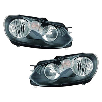 Replace® - Driver and Passenger Side Replacement Headlight Set (CAPA Certified)