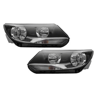 Replace® - Driver and Passenger Side Replacement Headlight Set (CAPA Certified)