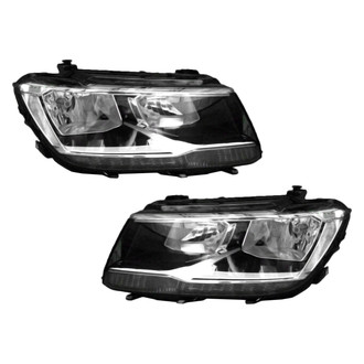 Replace® - Driver and Passenger Side Replacement Headlight Set (Standard Line)