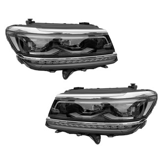 Replace® - Driver and Passenger Side Replacement Headlight Set (Standard Line)