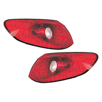 Replace® - Driver and Passenger Side Outer Replacement Tail Lights (Standard Line)