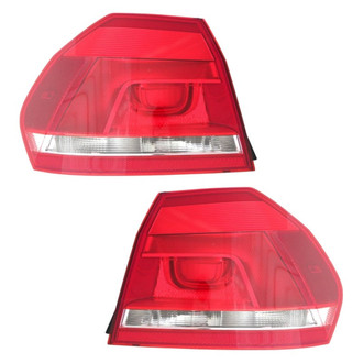 Replace® - Driver and Passenger Side Outer Replacement Tail Lights (CAPA Certified)