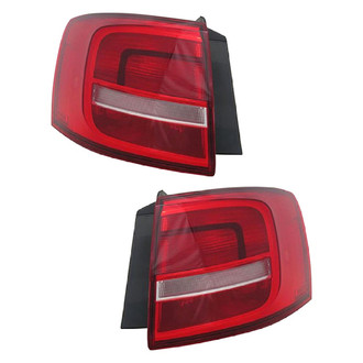 Replace® - Driver and Passenger Side Outer Replacement Tail Lights (CAPA Certified)