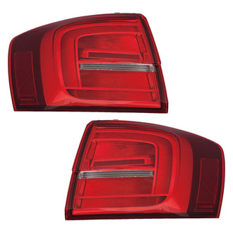 Replace® - Driver and Passenger Side Outer Replacement Tail Lights (CAPA Certified)