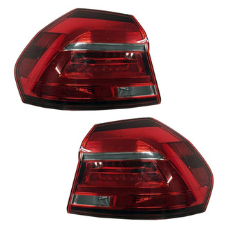 Replace® - Driver and Passenger Side Outer Replacement Tail Lights (CAPA Certified)