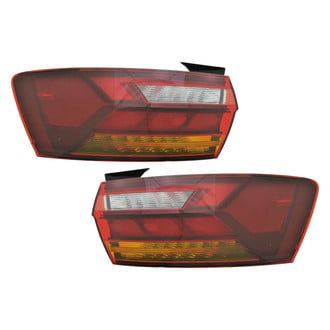 Replace® - Driver and Passenger Side Outer Replacement Tail Lights (Standard Line)