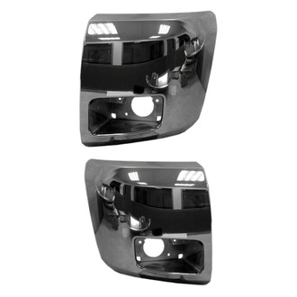 Replace® - Front Outer Driver and Passenger Side Bumper End Set (Value Line)