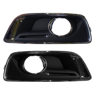 Replace® - Front Driver and Passenger Side Fog Light Bezel Set (Standard Line)