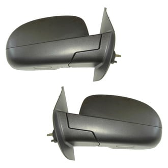 Replace® - Driver and Passenger Side Manual View Mirror Set (Non-Heated, Foldaway) (Standard Line)