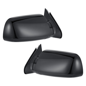 Replace® - Driver and Passenger Side Manual View Mirror Set (Non-Heated, Foldaway) (Standard Line)