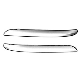 Replace® - Front Driver and Passenger Side Bumper Cover Molding Set (Standard Line)