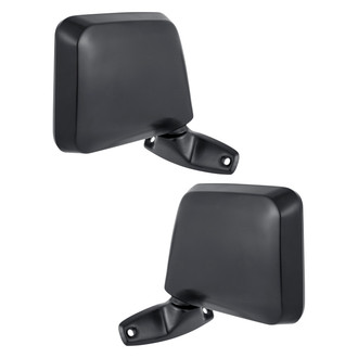 Replace® - Driver and Passenger Side Manual View Mirror Set (Non-Heated, Foldaway) (Standard Line)