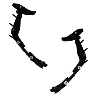 Replace® - Front Upper Driver and Passenger Side Bumper Cover Bracket Set (Standard Line)