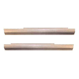 Replace® - Driver and Passenger Side Slip-On Style Rocker Panel Set