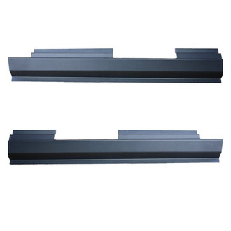 Replace® - Driver and Passenger Side Slip-On Style Rocker Panel Set