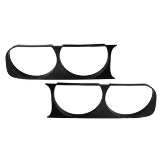 Replace® - Driver and Passenger Side Headlight Bezel Set (Standard Line)