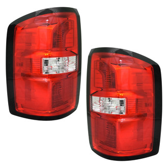 Replace® - Driver and Passenger Side Replacement Tail Lights (CAPA Certified)
