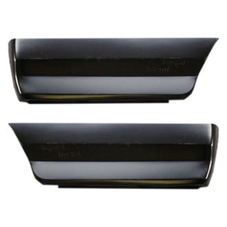Replace® - Rear Driver and Passenger Side Lower Bed Panel Patch Rear Section Set (Standard Line)