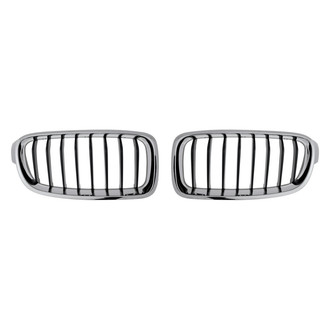 Replace® - Driver and Passenger Side Grille Set (Standard Line)