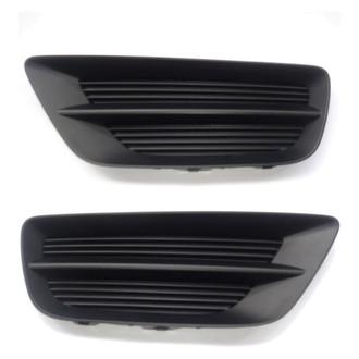 Replace® - Front Driver and Passenger Side Fog Light Cover Set (Standard Line)