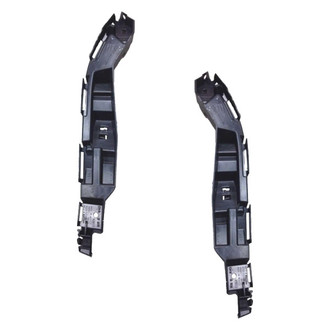 Replace® - Front Outer Driver and Passenger Side Bumper Cover Side Support Set (Standard Line)