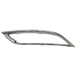 Replace® - Rear Lower Passenger Side Bumper Exhaust Pipe Hole Trim (Standard Line)