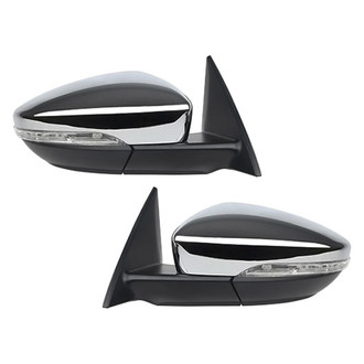 Replace® - Power Heated Manual-Foldaway Side View Mirror