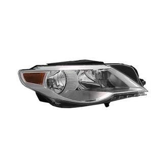 Replace® VW2503139 - Passenger Side Replacement Headlight (Standard Line)