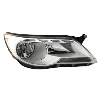 Replace® - Passenger Side Replacement Headlight (CAPA Certified)