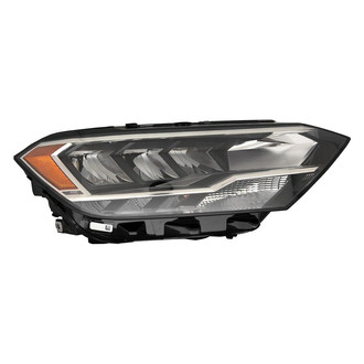 Replace® - Passenger Side Replacement Headlight (CAPA Certified)